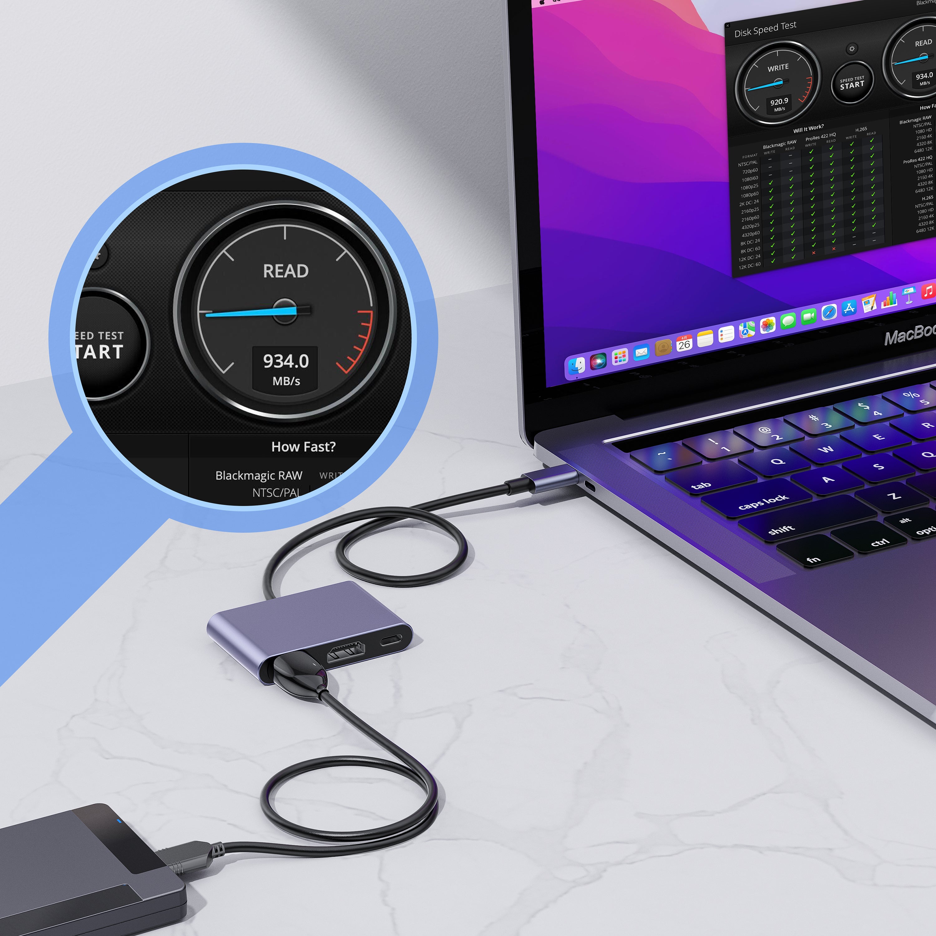 ليزل موزع Hubtrio Nexus من نوع USB-C ثلاثي في واحد لعده منافذ | أسود ليزل موزع Hubtrio Nexus من نوع USB-C ثلاثي في واحد لعده منافذ | أسود
